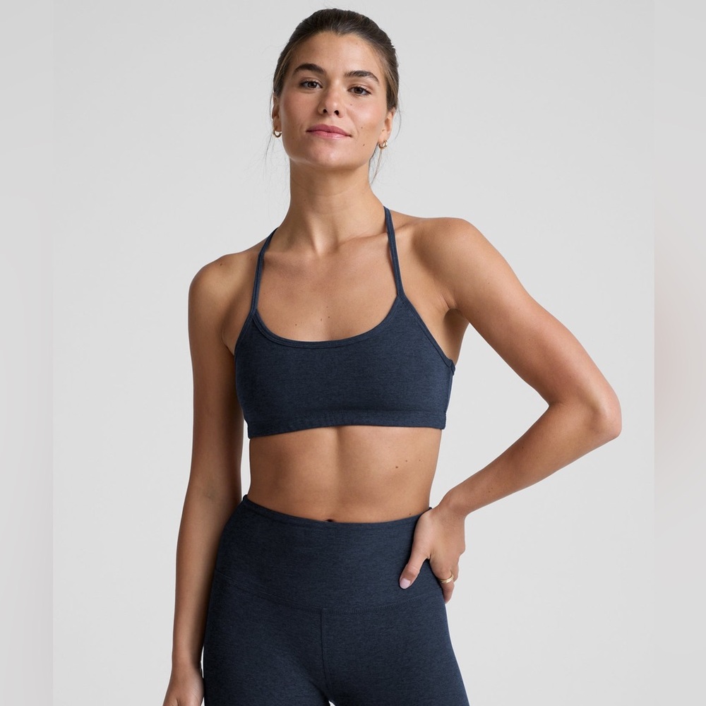 Beyond Yoga spacedye slim racerback bra size M